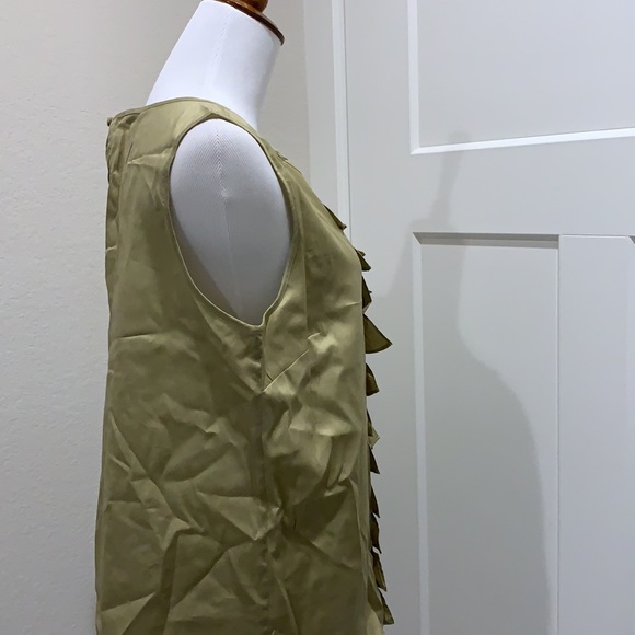 NWT Talbots Ruffle Front Blouse - Picture 7 of 9